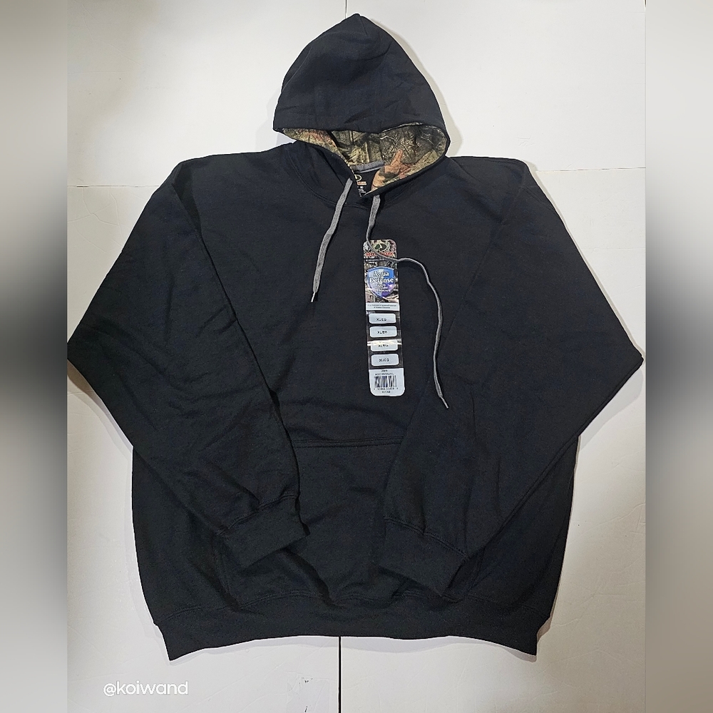 NWT Mossy Oak Black Sweater Size XL